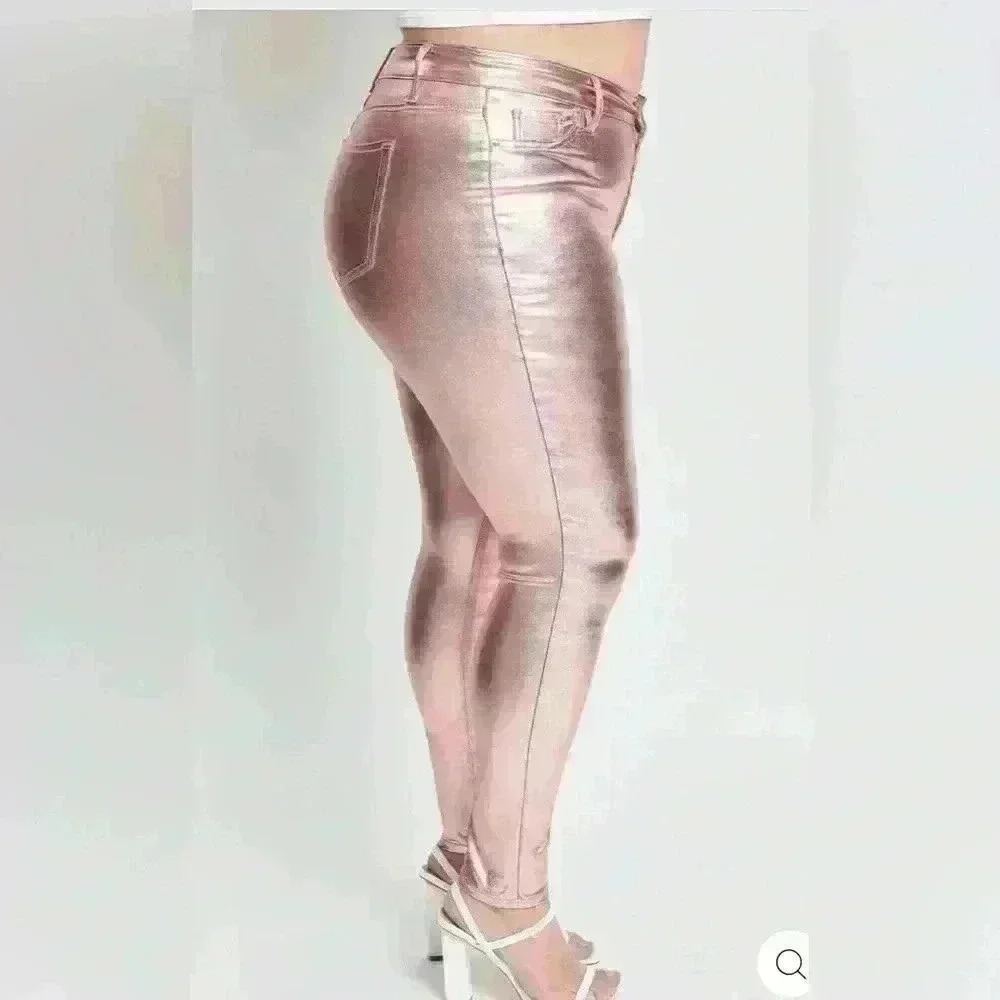 YMI Metallica Hyper-stretch Skinny Jeans - Picture 2 of 9